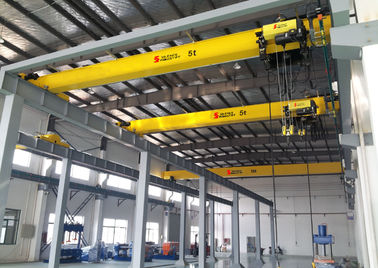 Customized Single Girder Overhead Crane 1-10 Ton 5-15m/Min Lifting Speed