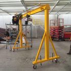 A Frame Lifting Portable Gantry Crane 3.5 Ton Fixed Height With Electric Hoist