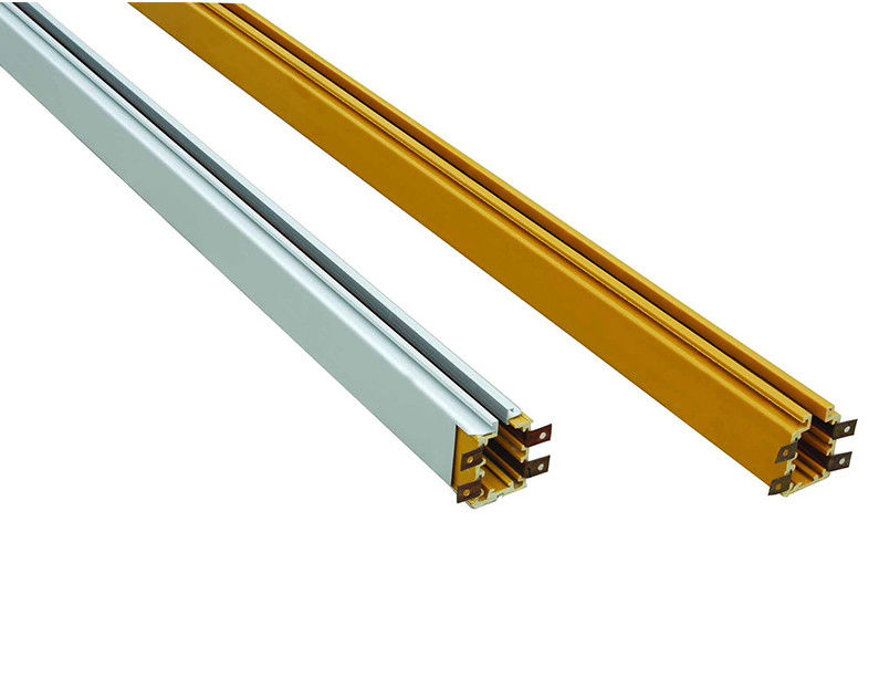 Multipole Enclosed Busbar System , Enclosed Conductor Rail For Power Transmission
