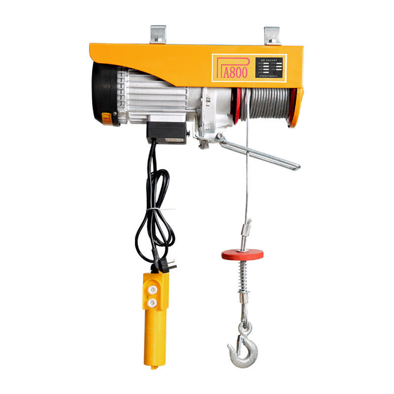 Construction Electric Wire Rope Hoist 1000kg High Efficiency Stable Performance